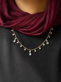 Diamond Drops Necklace