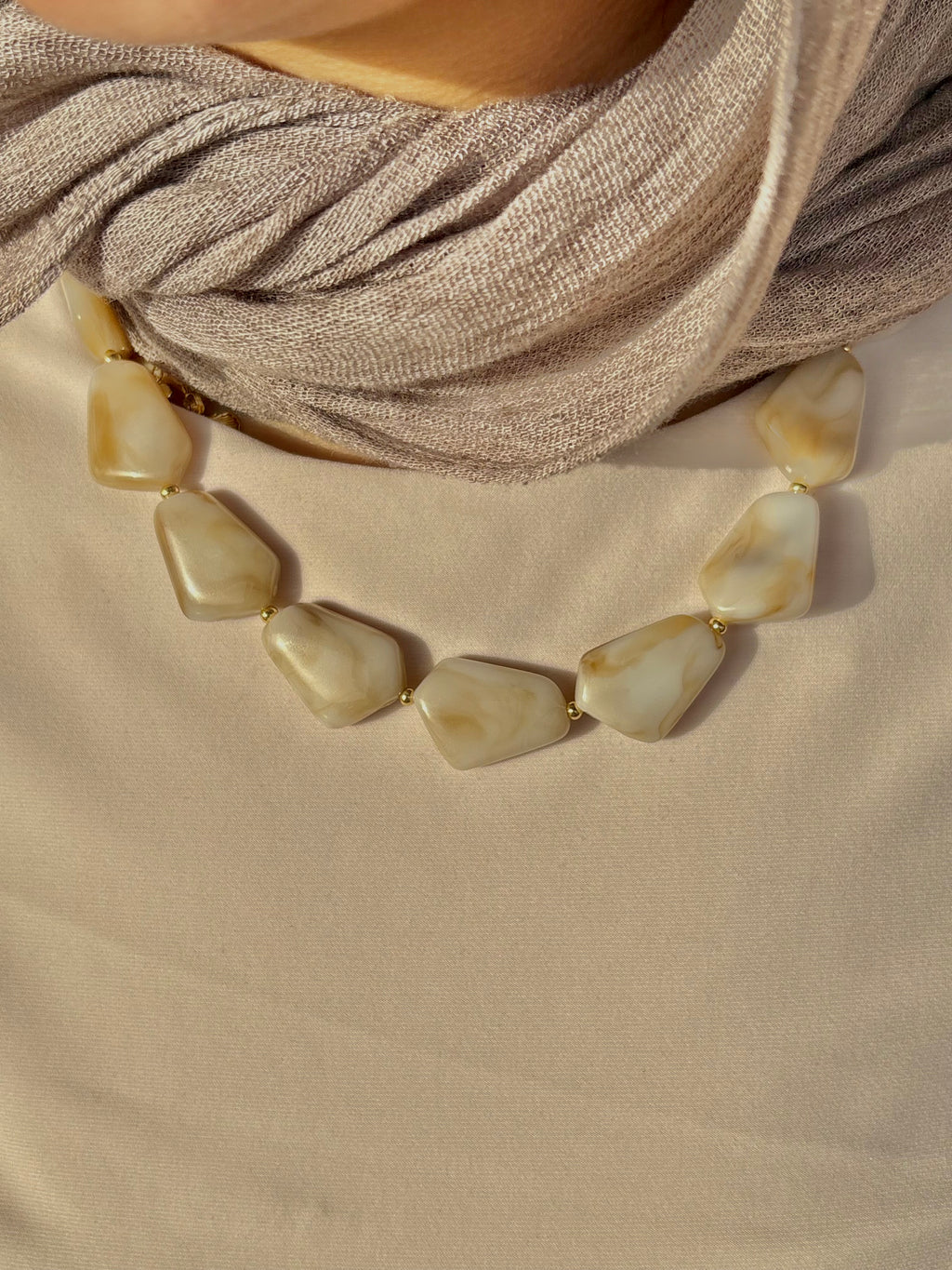 Chunky Stone Choker