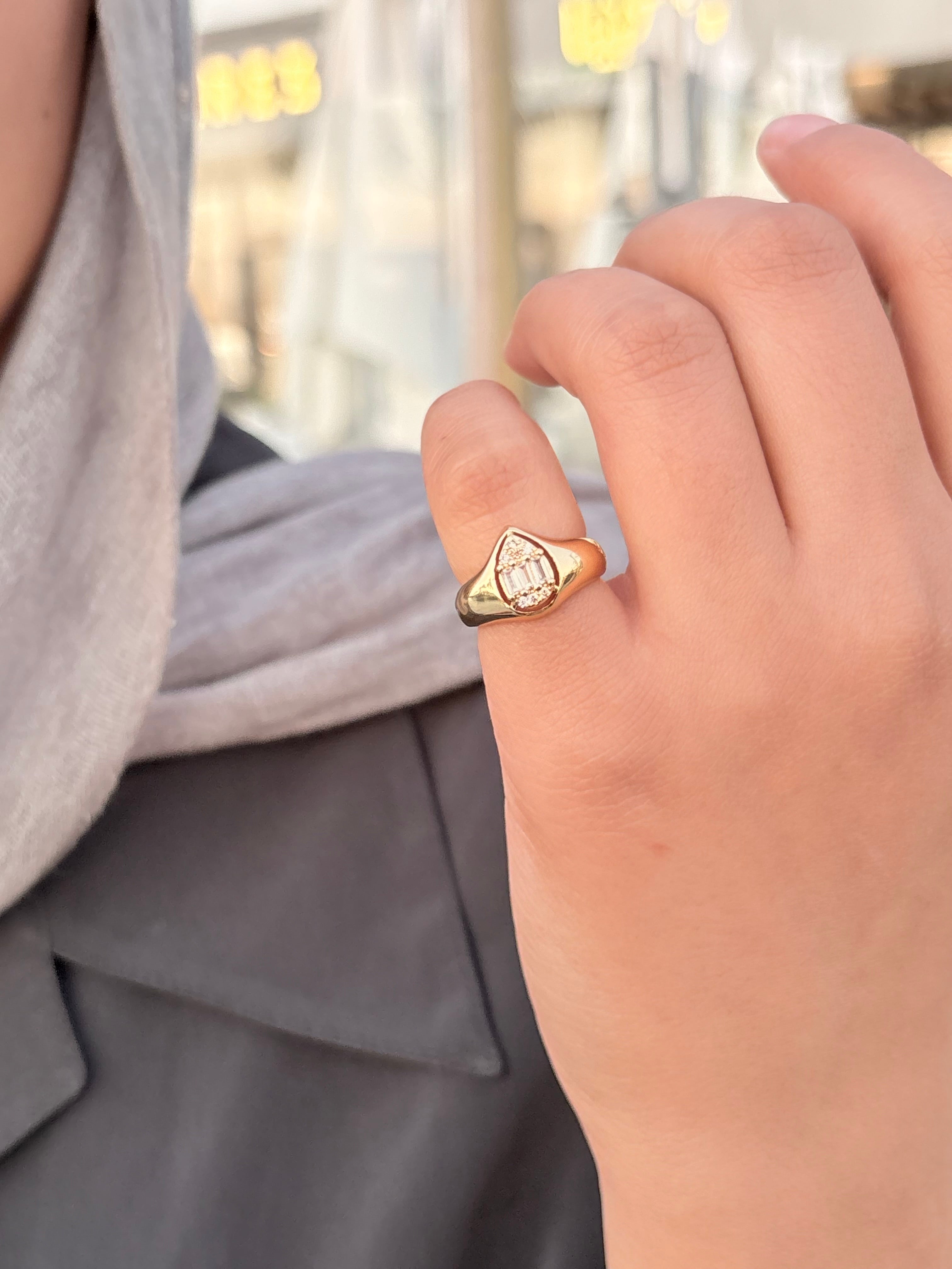 Angel Pinky Ring