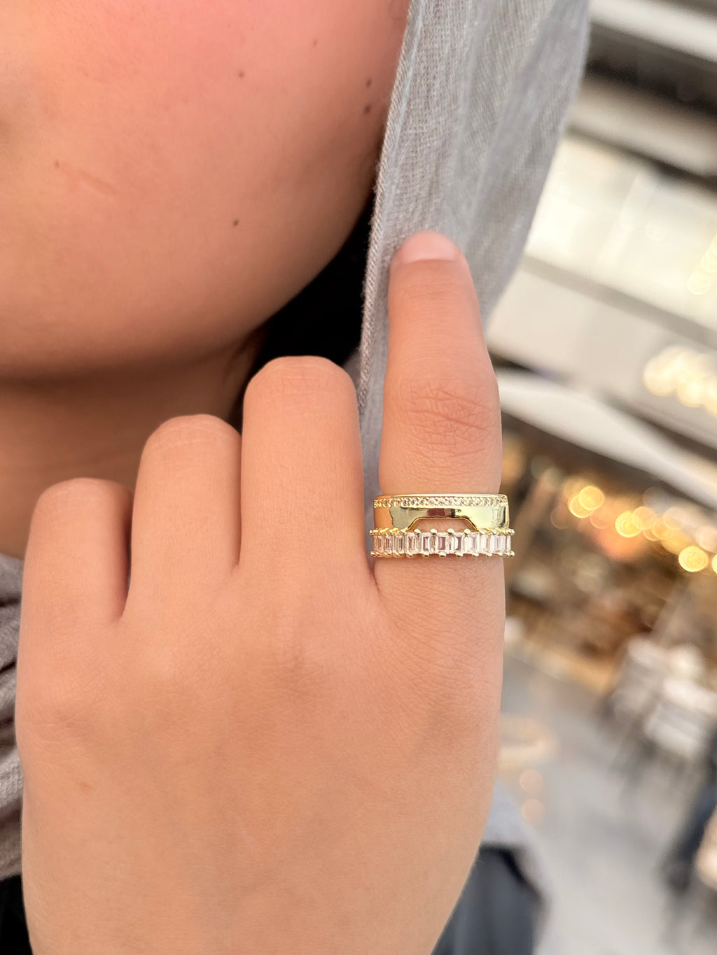 Golden Band Ring