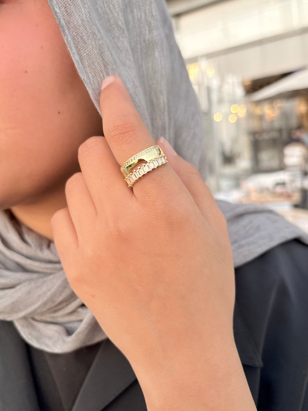 Golden Band Ring