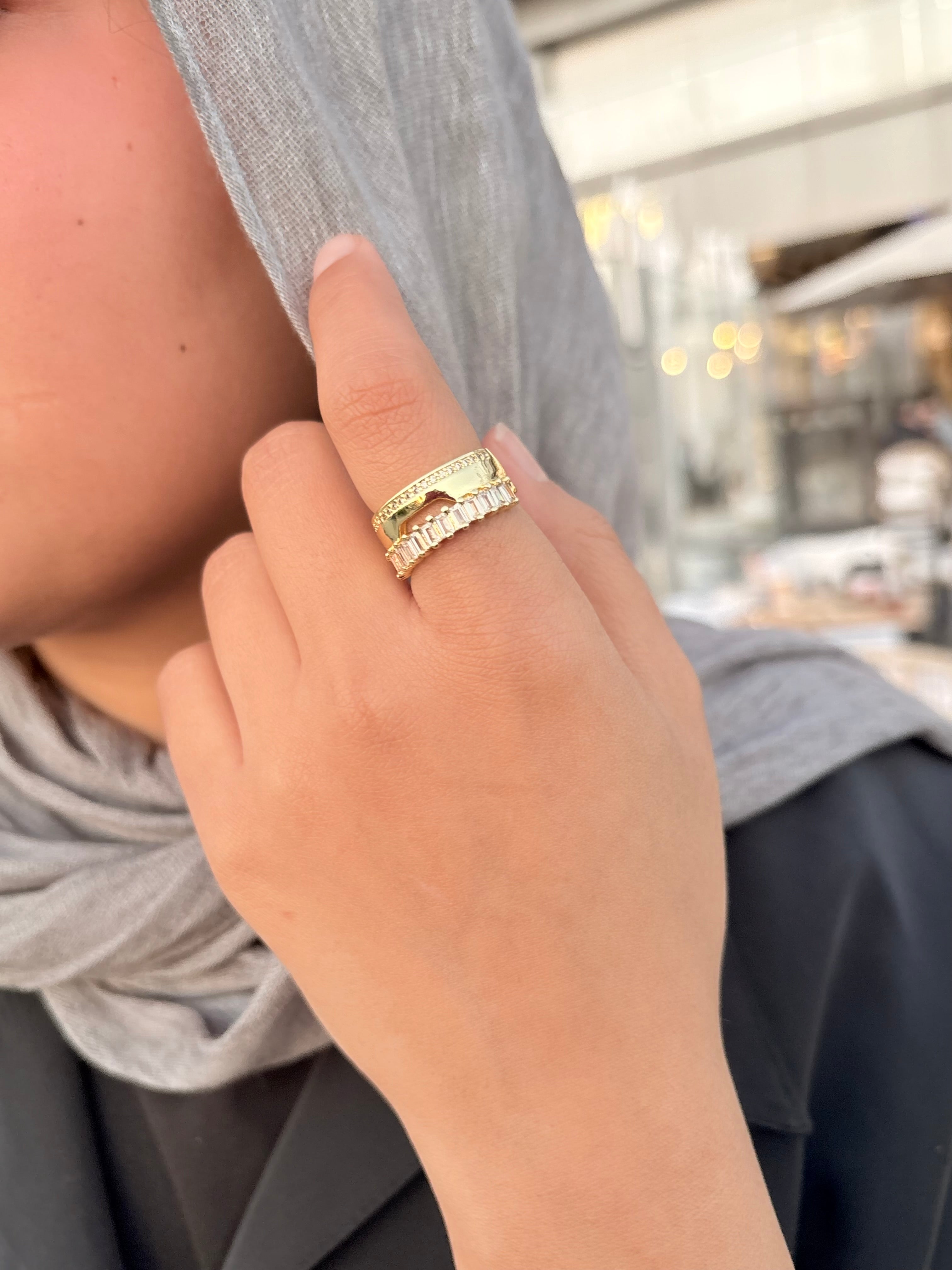 Golden Band Ring
