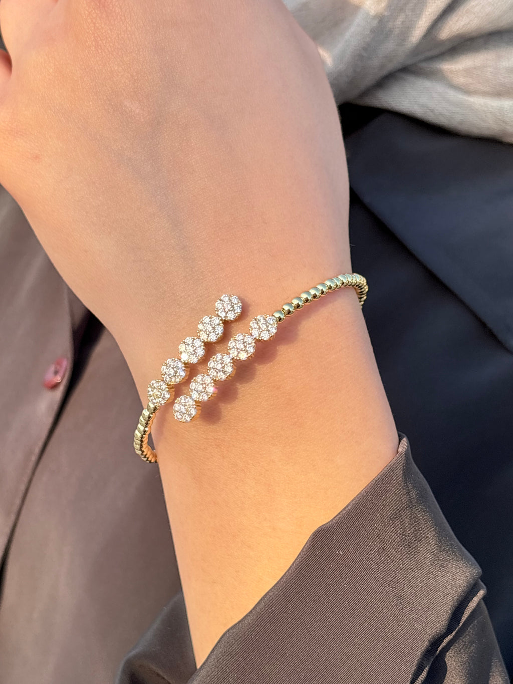 Gold Shine Bangle