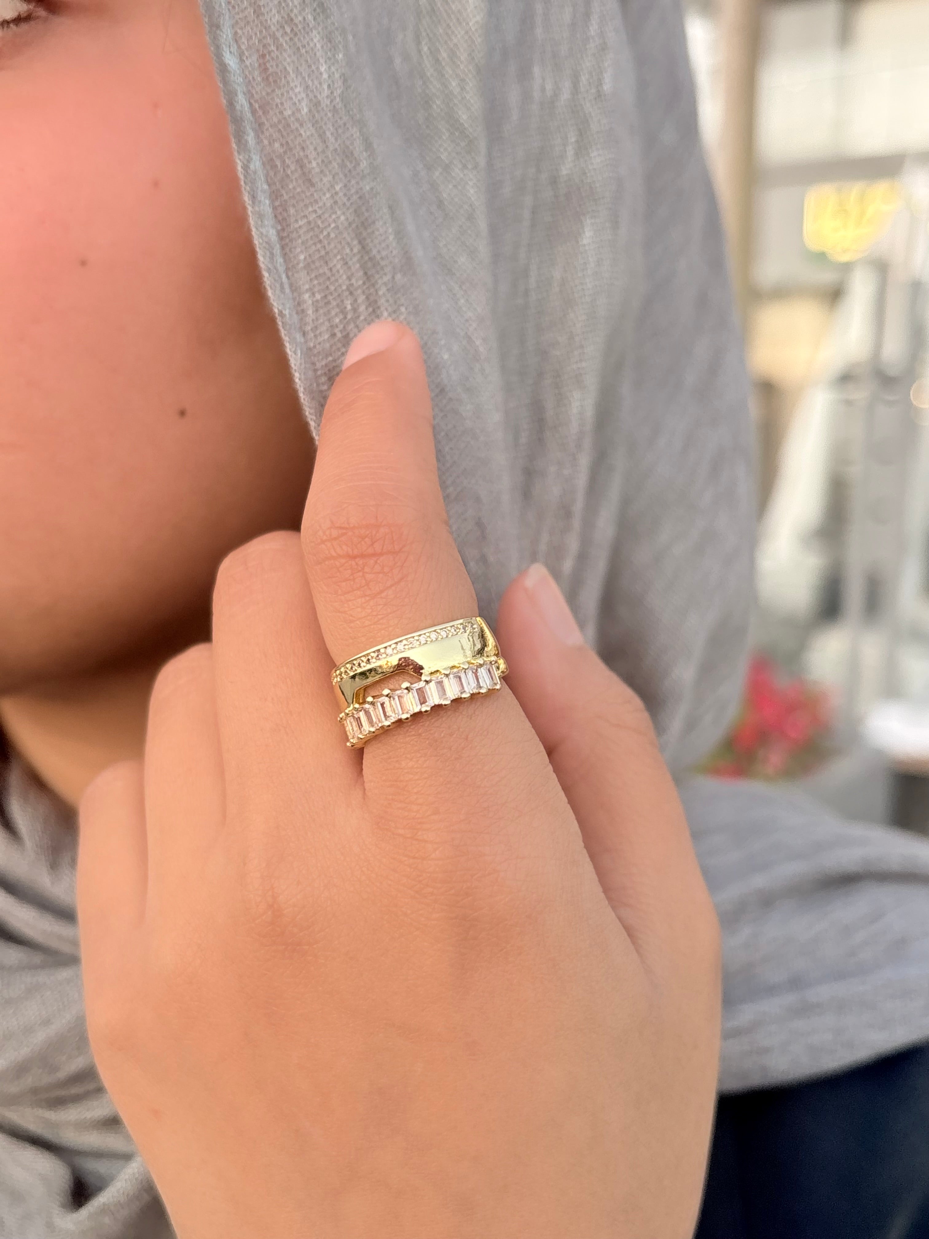 Golden Band Ring