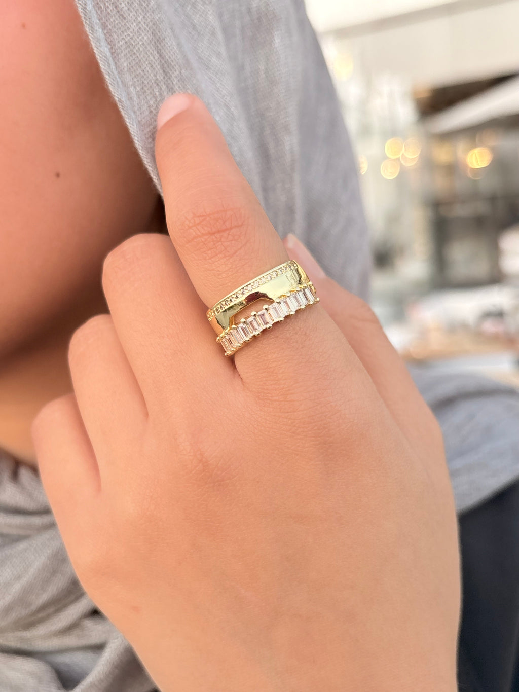 Golden Band Ring