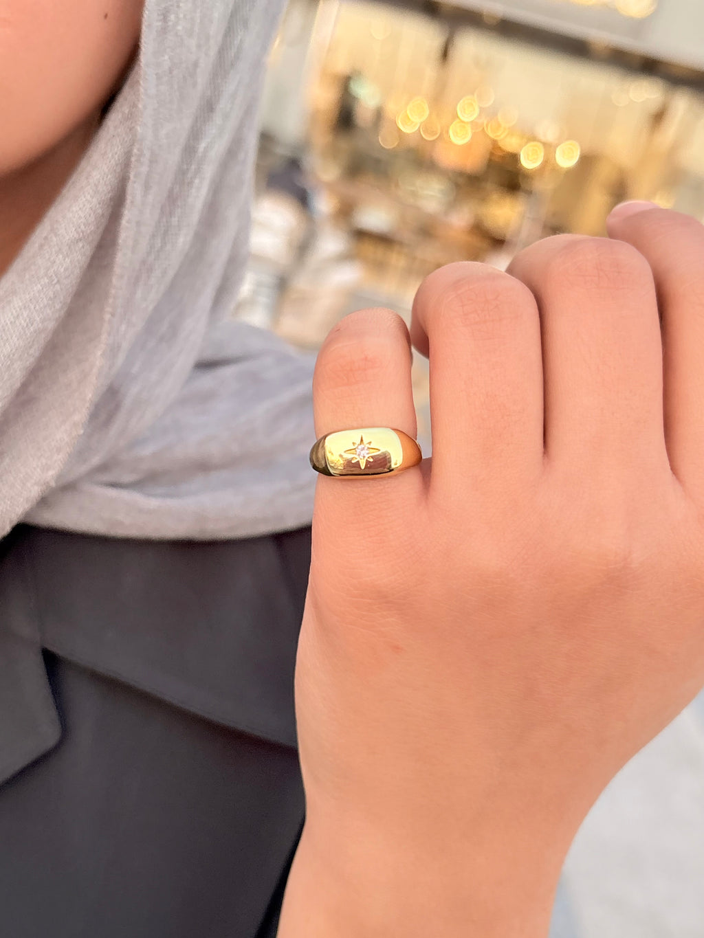 Pinky Spark Ring