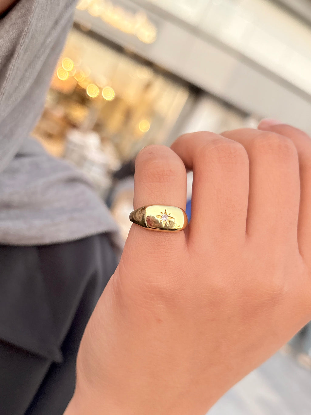 Pinky Spark Ring