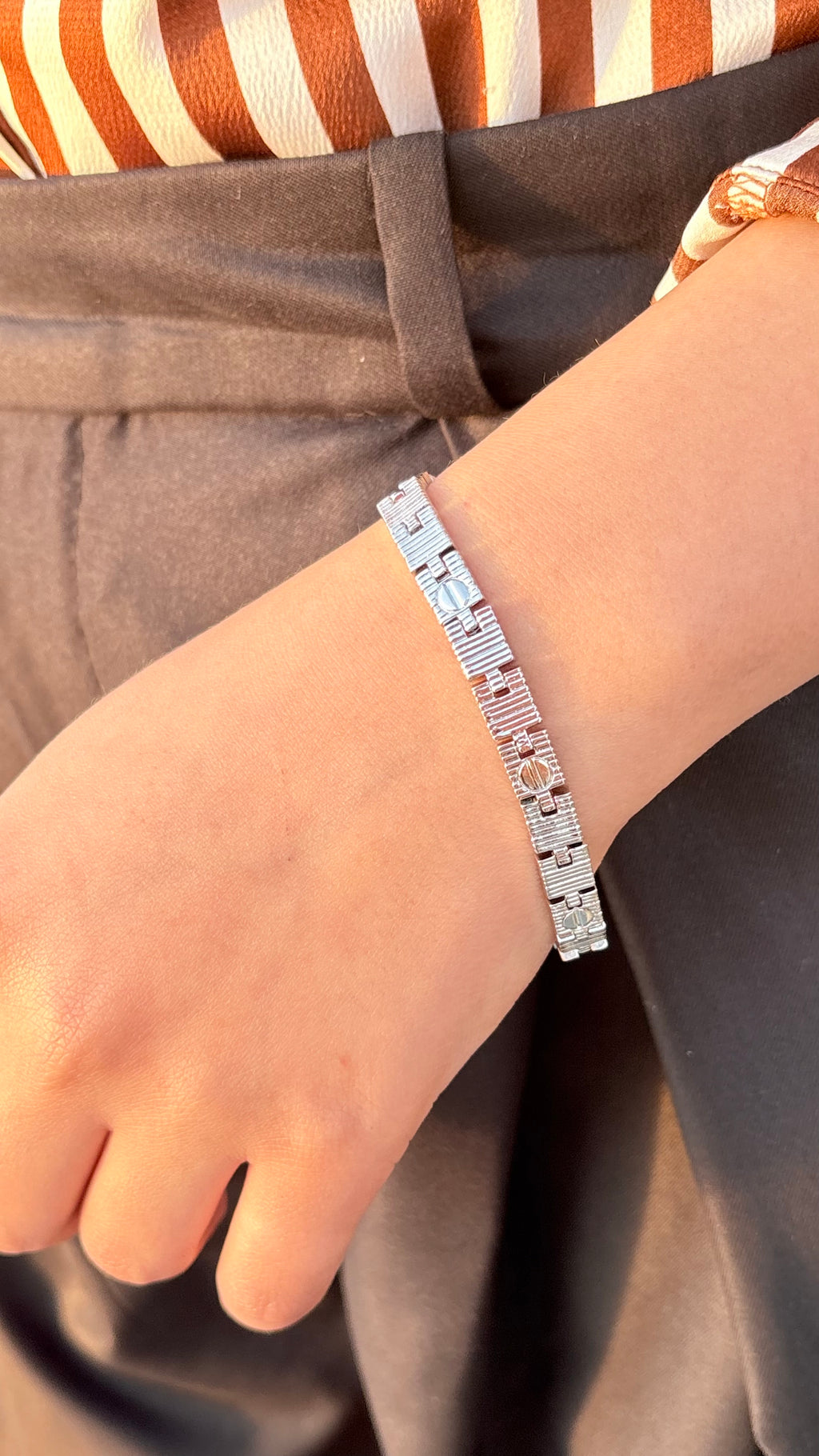Silver Icon Bracelet