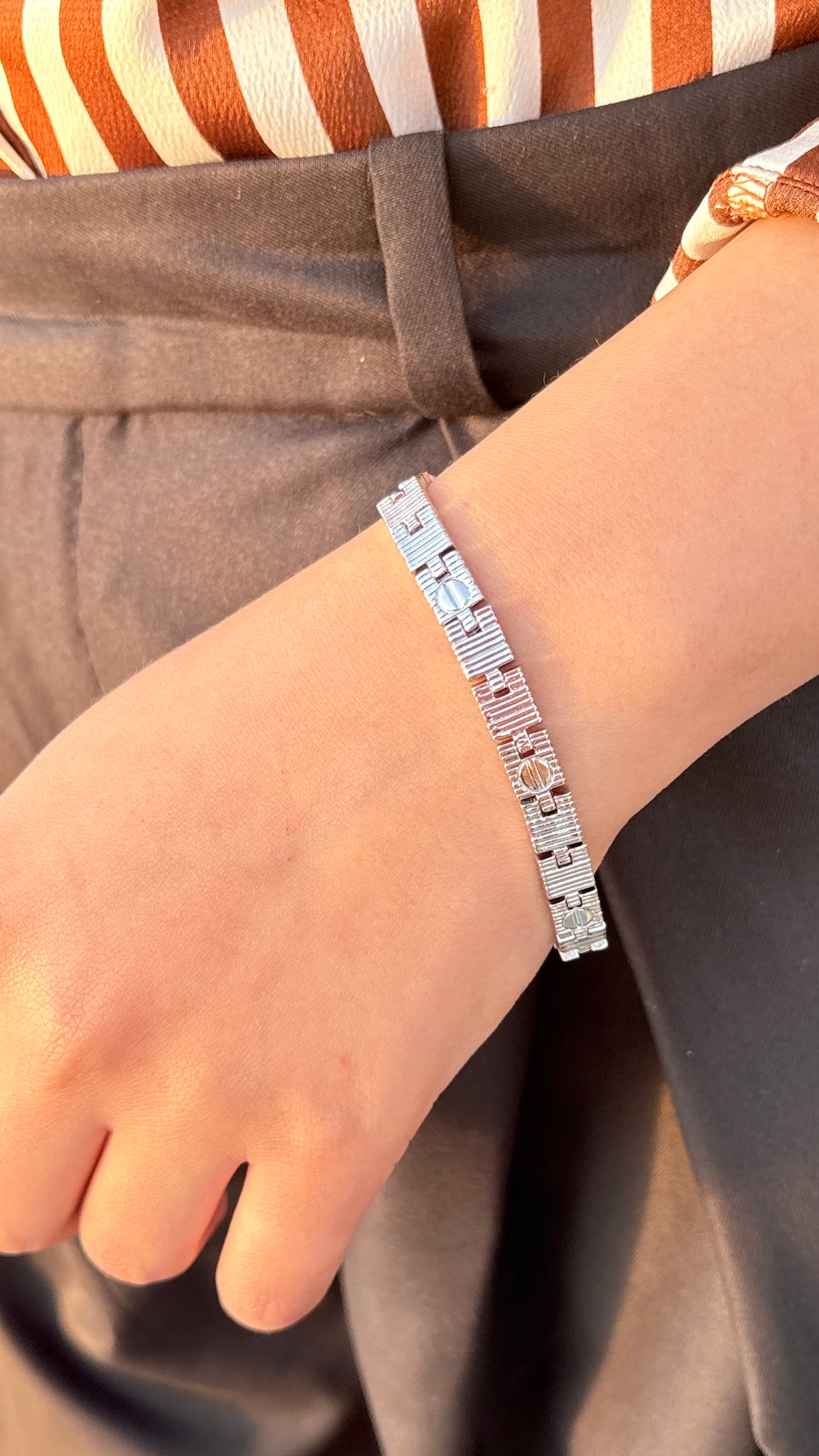 Silver Icon Bracelet