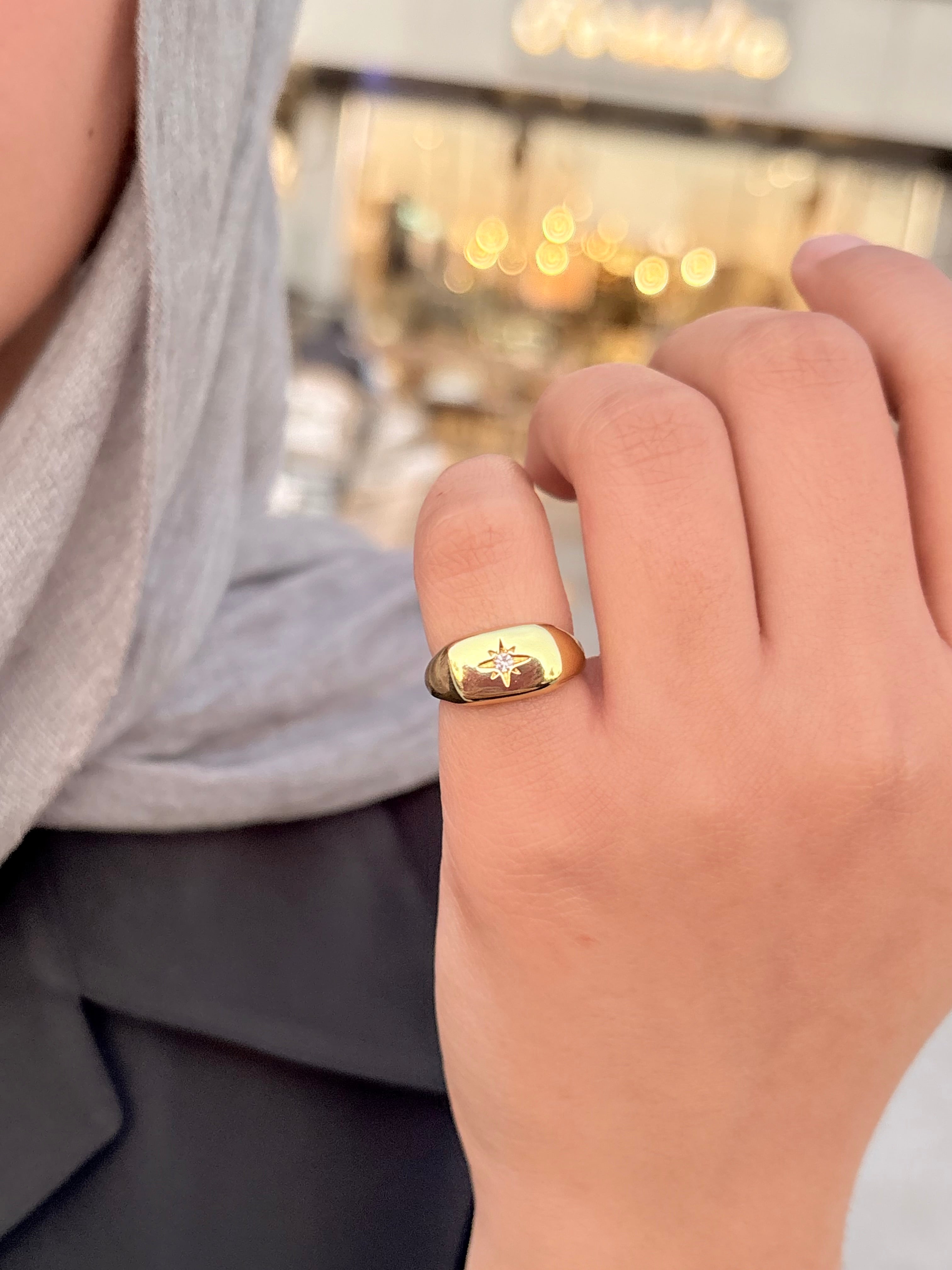 Pinky Spark Ring