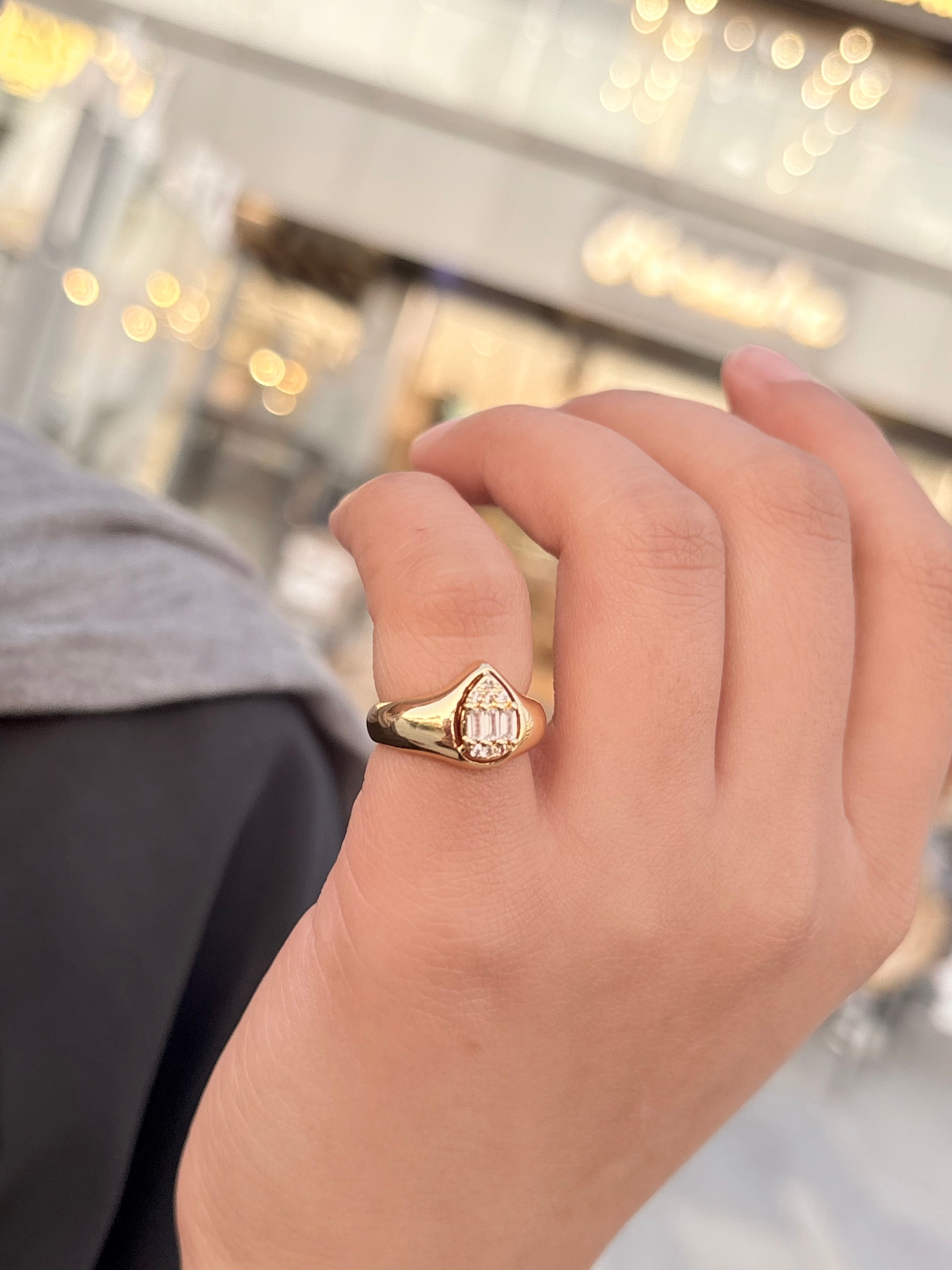 Angel Pinky Ring