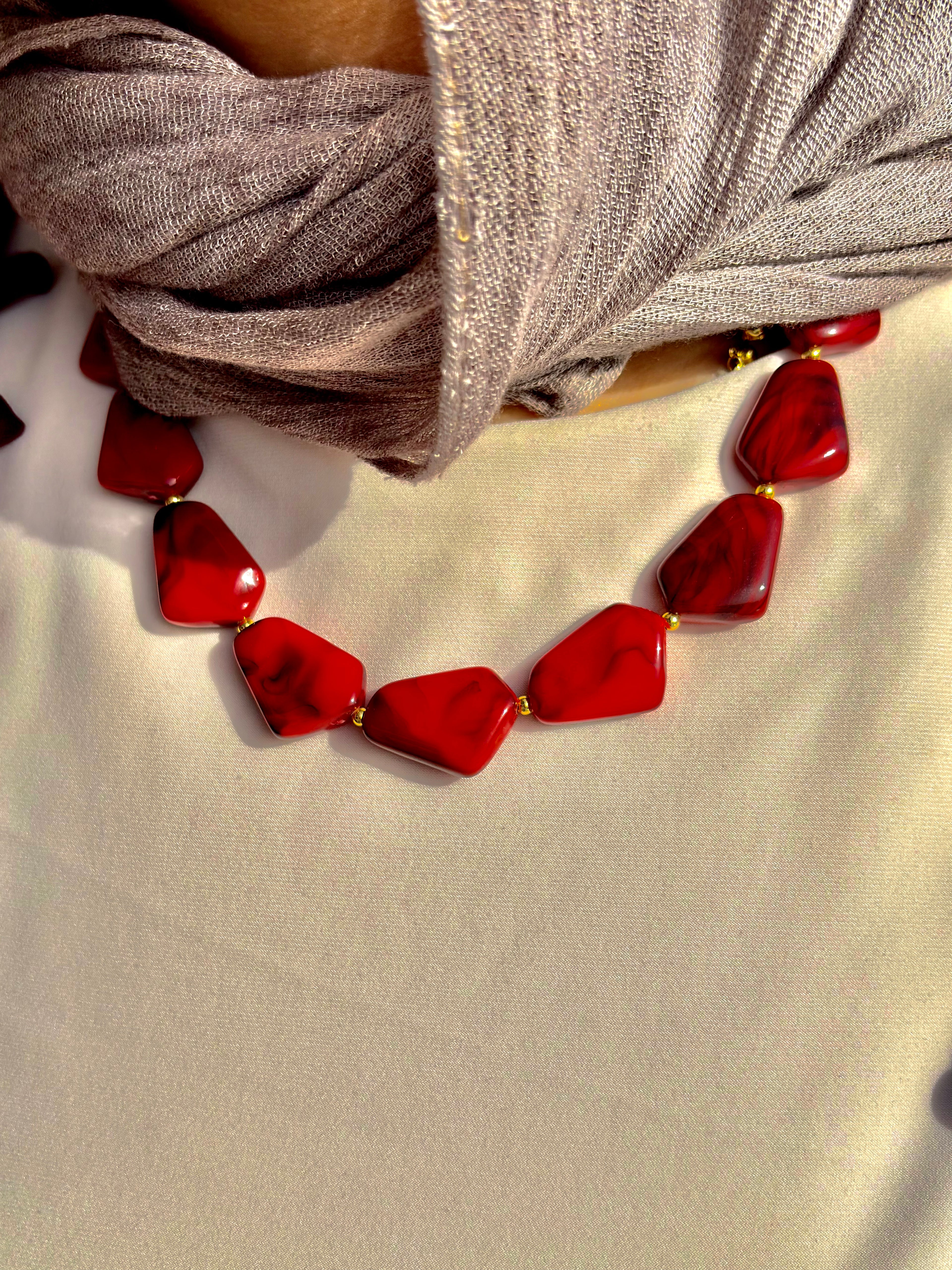 Chunky Stone Choker
