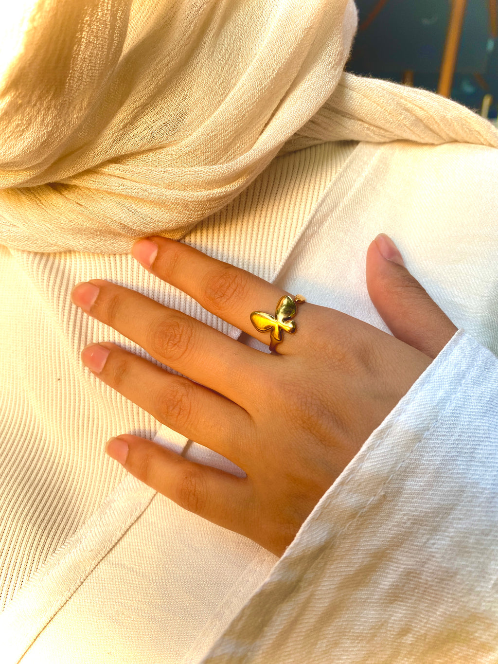 Ethereal Butterfly Ring