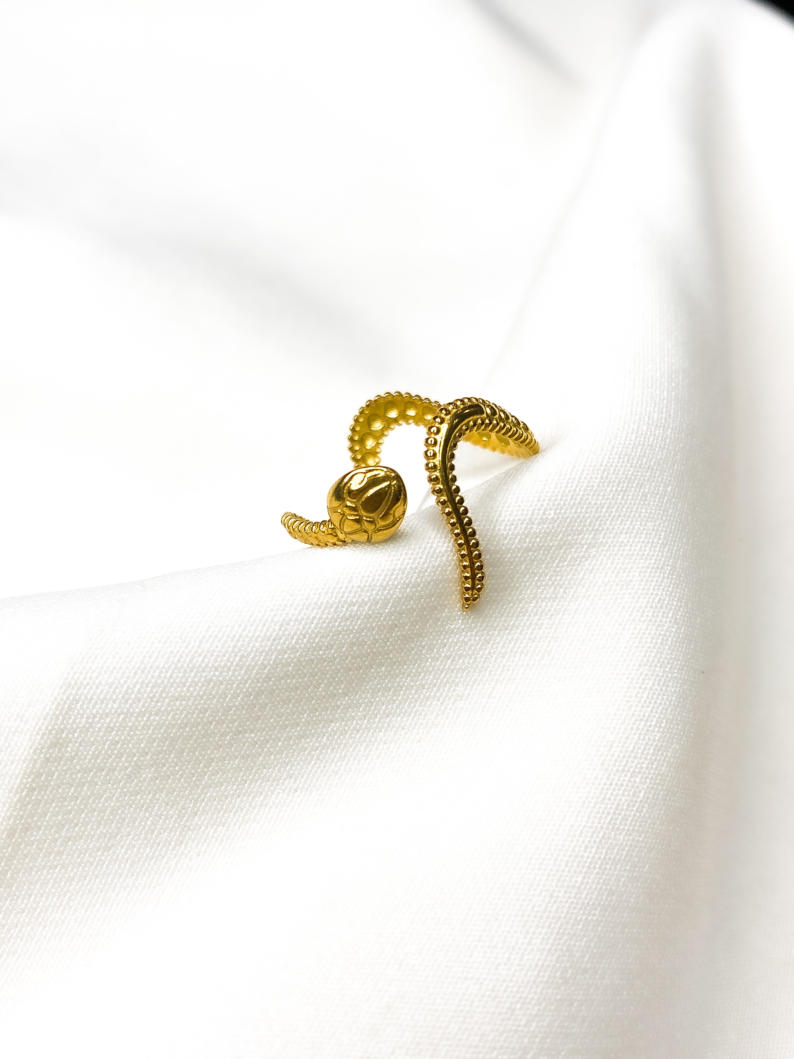 Silken snake Ring